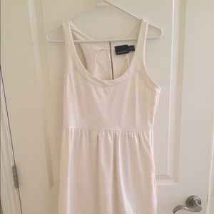 Cream dress with pockets