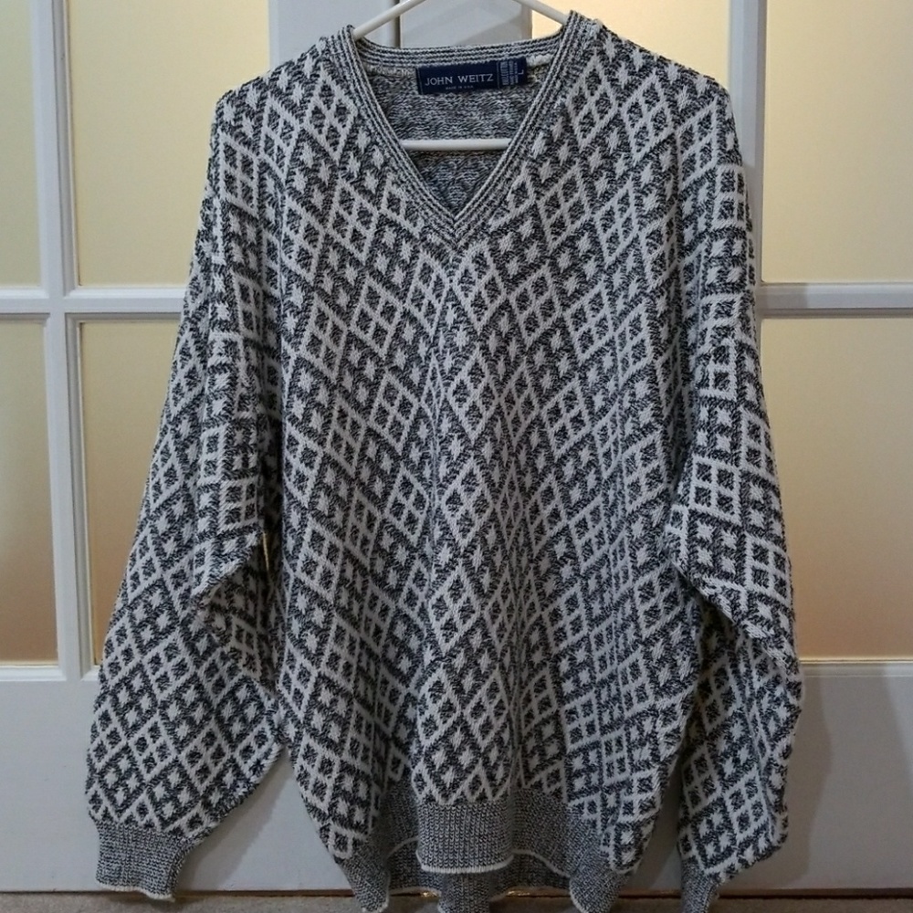 John WeitzVneck Sweater, Worn 3x