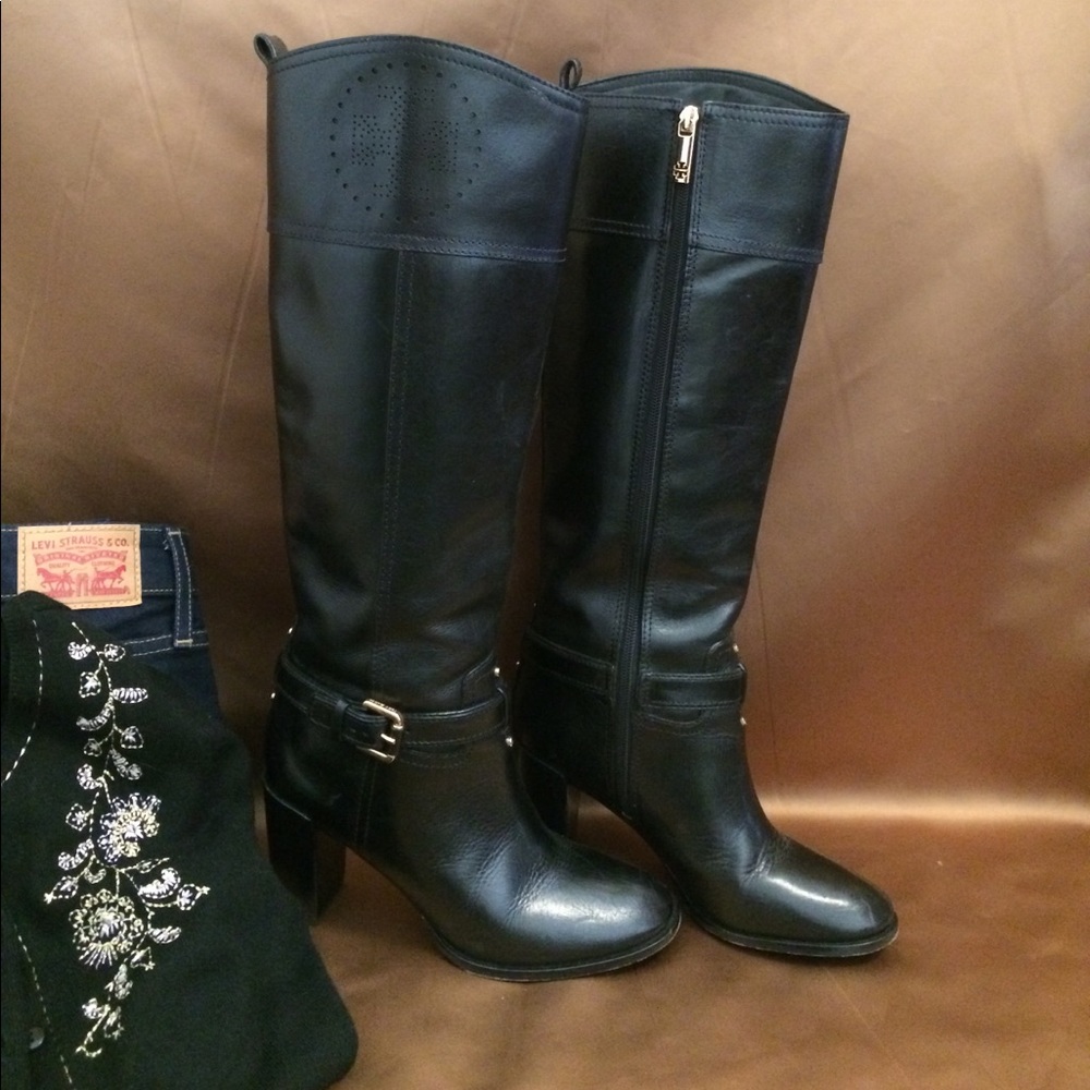 Fabulous Winter Leather TORY BURCH Boots Size 8