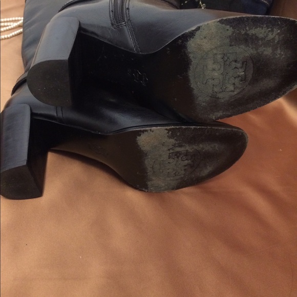 Fabulous Winter Leather TORY BURCH Boots Size 8 - Picture 6 of 6