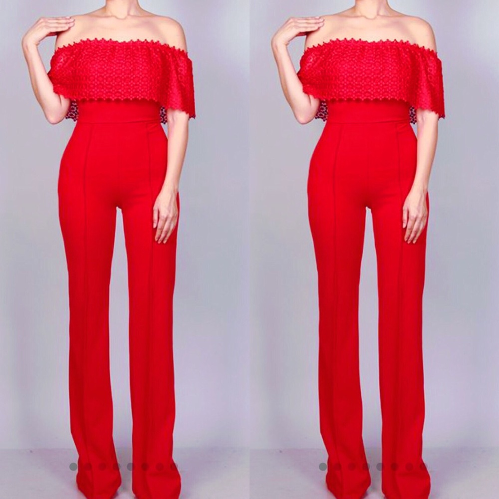 “Devil in Red” Jumpsuit