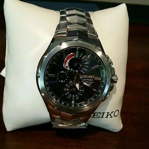 Seiko Men's Coutura Stainless Steel Solar Watch