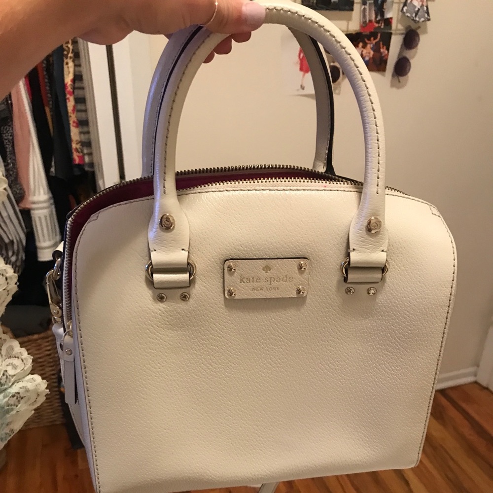 White Kate Spade Satchel