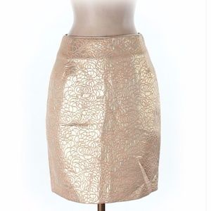 H&M Formal Gold Metalic Skirt