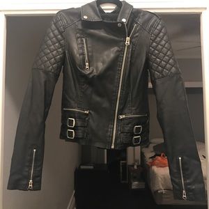 Topshop Leather Jacket