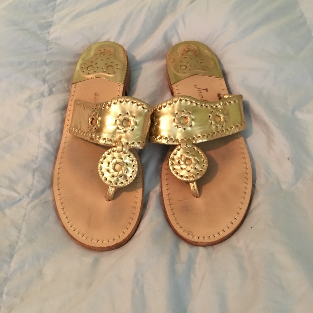 Gold jack Rogers