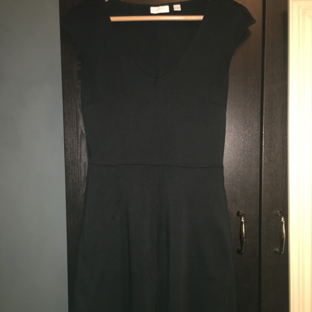NY&Co black a-line Cotton dress size Petite small