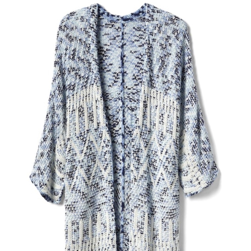 🌟GAP blue knit cardigan 💙 - Picture 2 of 8