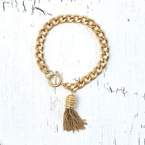 Rachael Zoe Tassel Bracelet