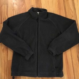 Columbia zip-up jacket.