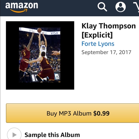 Klay Thompson style single - Picture 1 of 3
