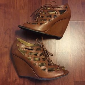 Mia by Target Strappy Wedge Heels