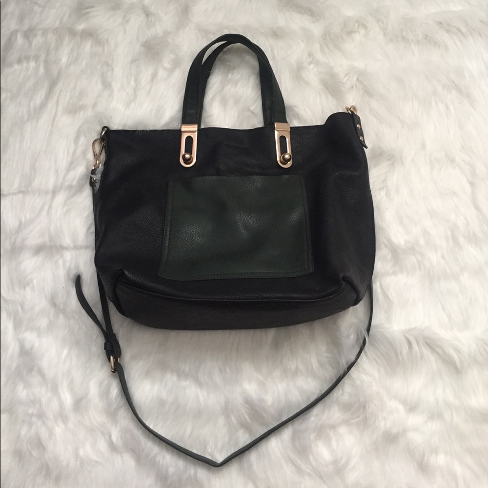 Black and Olive Green  bag