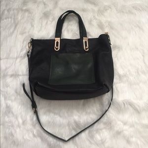 Black and Olive Green  bag