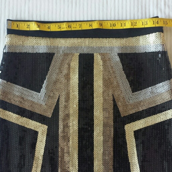 Bebe Sequins Skirt - Picture 3 of 8