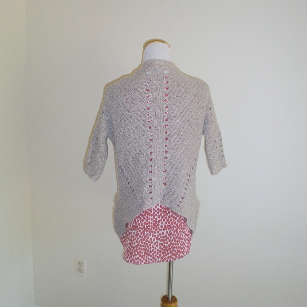 Anthropologie MOTH beige cardigan XS EUC - Picture 4 of 5