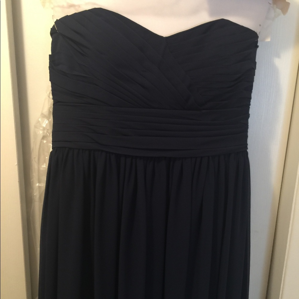 💙💙Navy Blue Chiffon Dress