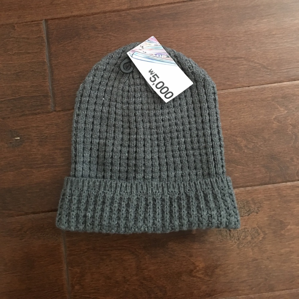 Gray beanie