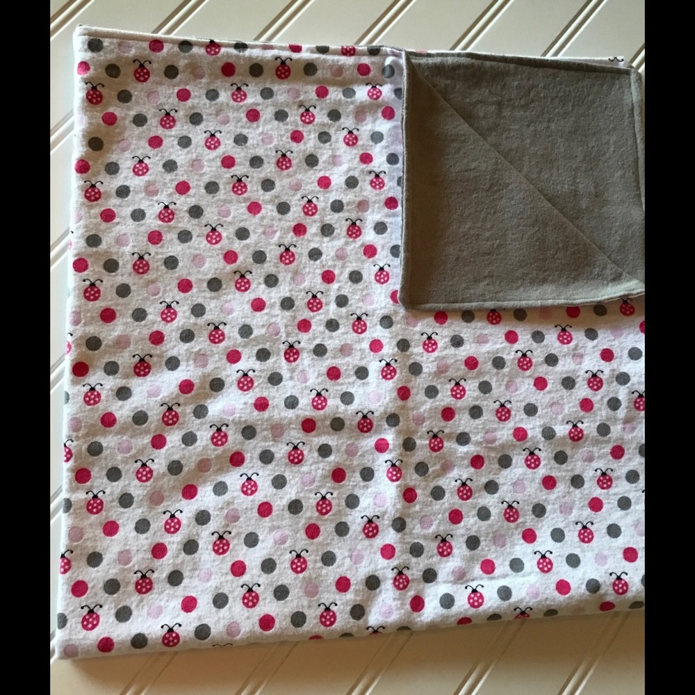 Baby Blanket, stroller blanket, baby girl - Picture 2 of 3