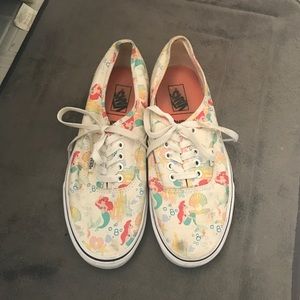 Disney Little Mermaid Vans Sneakers