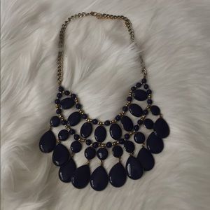Blue Statement Necklace