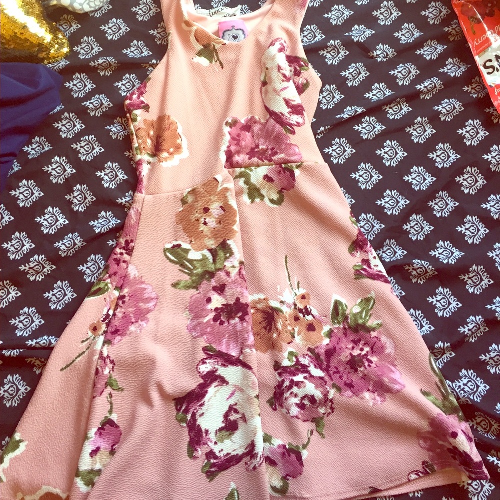 dress pink cute worn once.