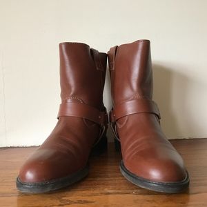 Madewell Like New! The Tread-Sole Harness Boots