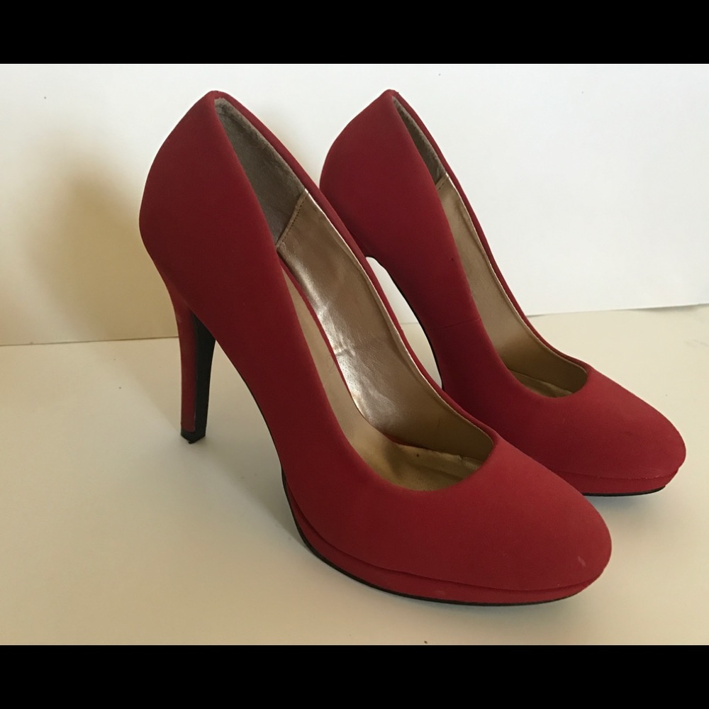 Charlotte Russe Red Pumps