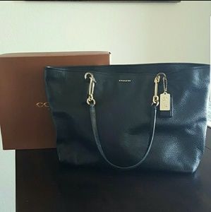 Coach large tote bag