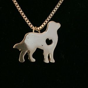 [included w purchase] Gold plated Bernese necklace