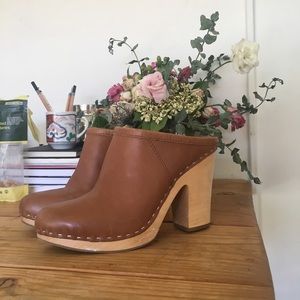 Dolce Vita Chunky Mule Heels, SZ 10
