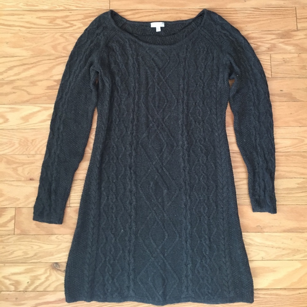 Gray A Pea in the Pod Maternity Sweater L