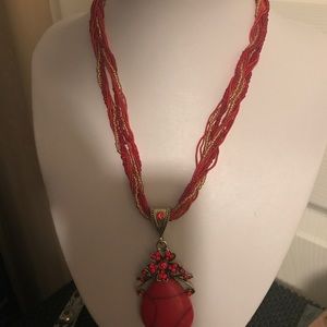 Beautiful coral necklace