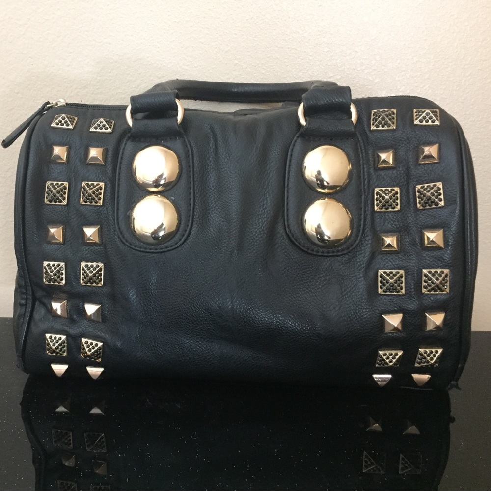 Aldo Black & Gold Tote
