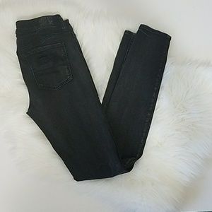 AE Black Ripped Jeggings 10XL