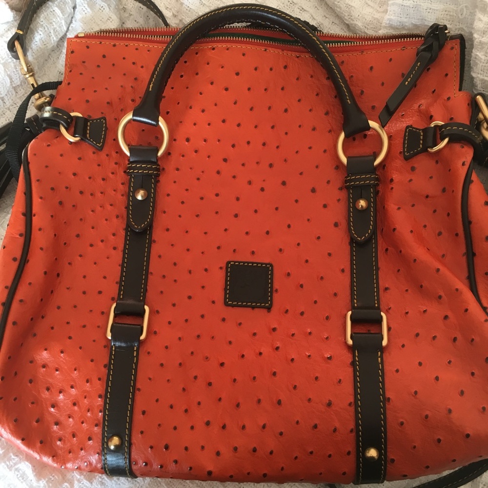 New with Tags D&B Medium Leather Satchel