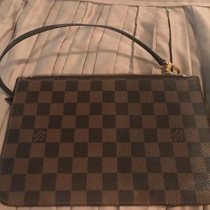 Louis Vuitton wristlet- great condition!