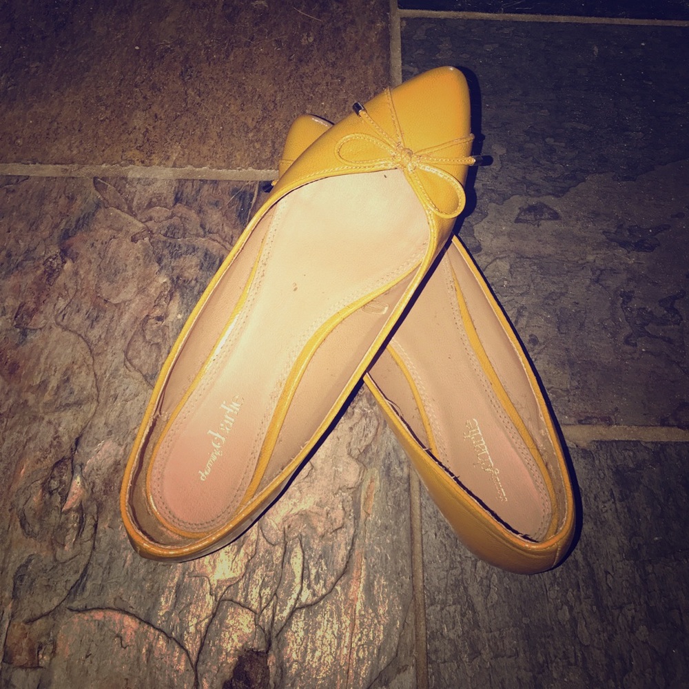 Mustard Yellow Ballet Flats