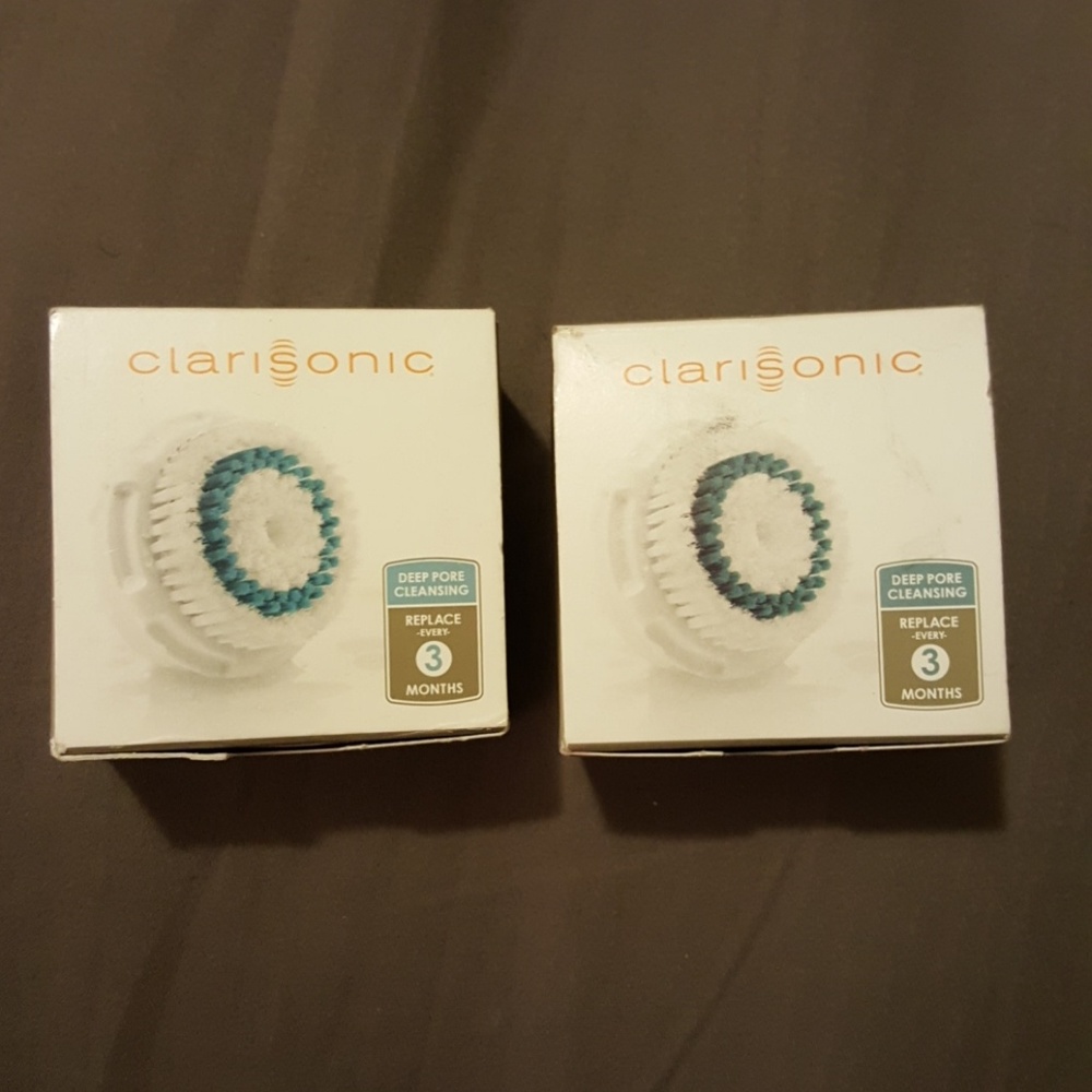 New Clarisonic Deep Pore Cleansing Brush Heads