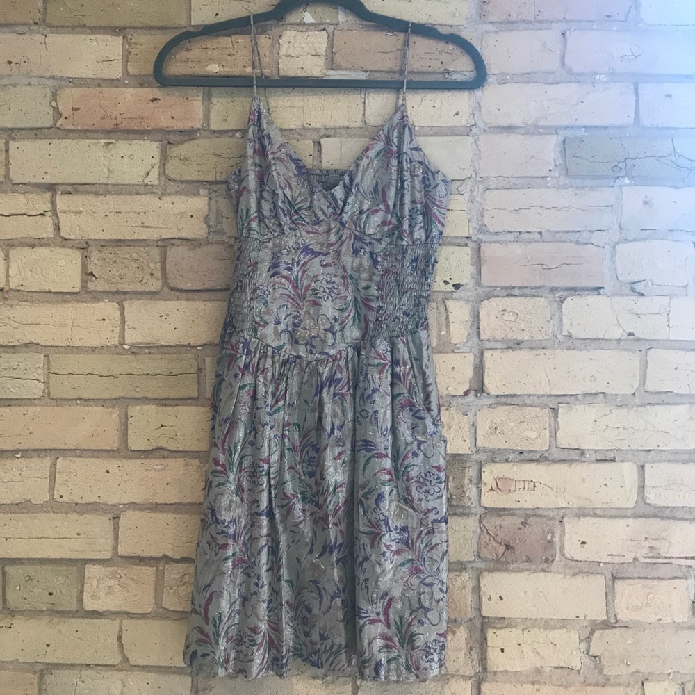 Mini metallic Urban Outfitters dress