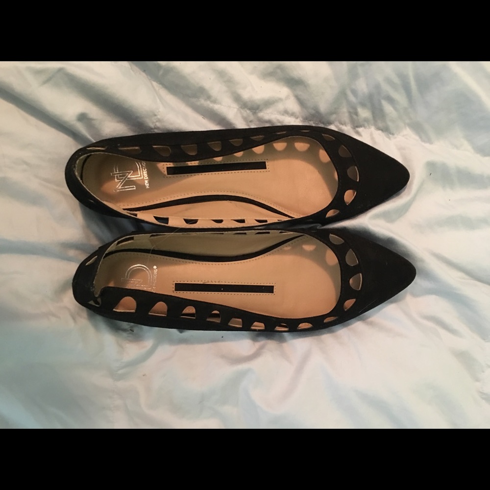 Black flats