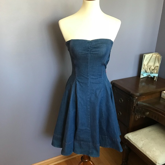 Betsey Johnson Dresses & Skirts - Betsey Johnson Jean Dress