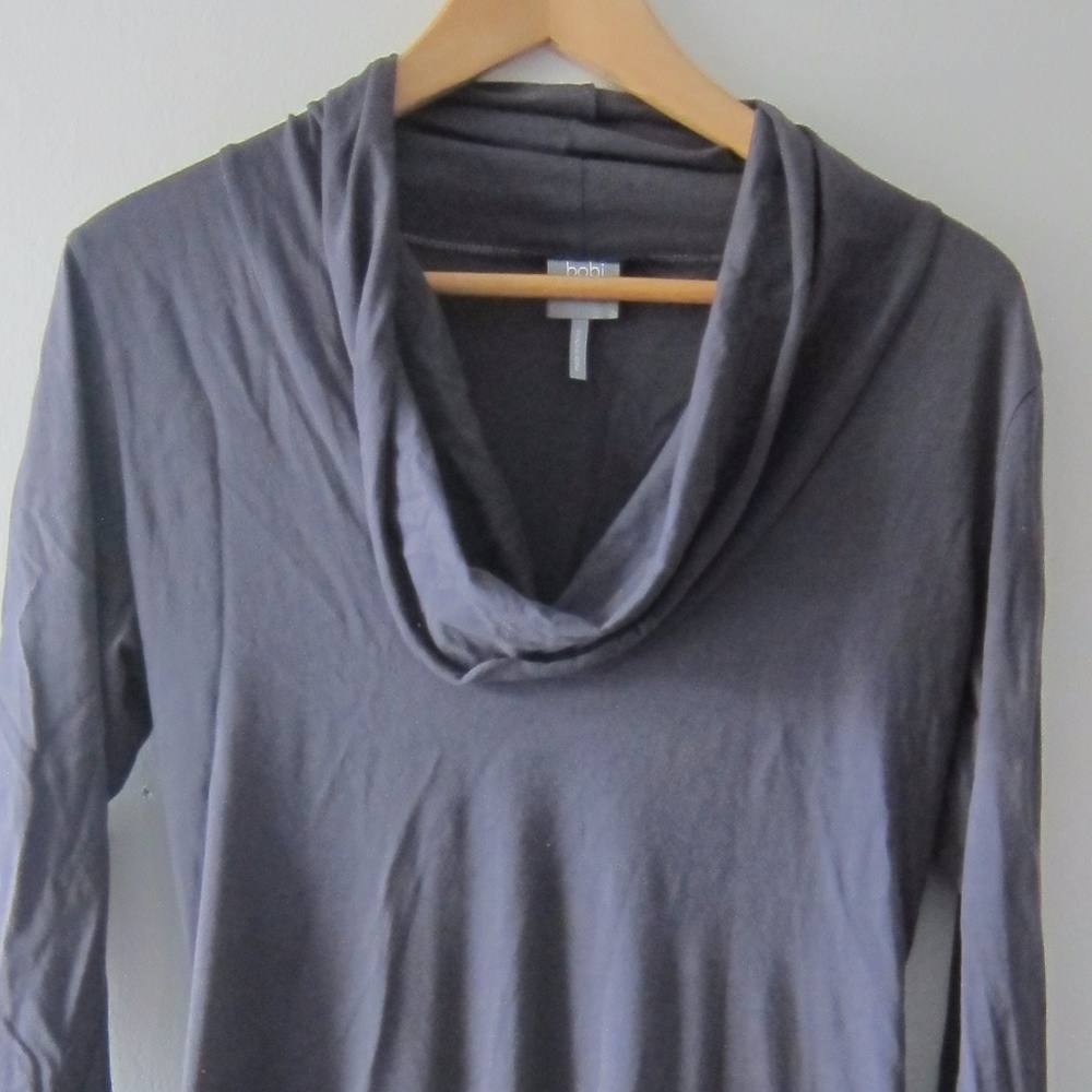 Grey LongSleeve Tunic Shirt/Dress