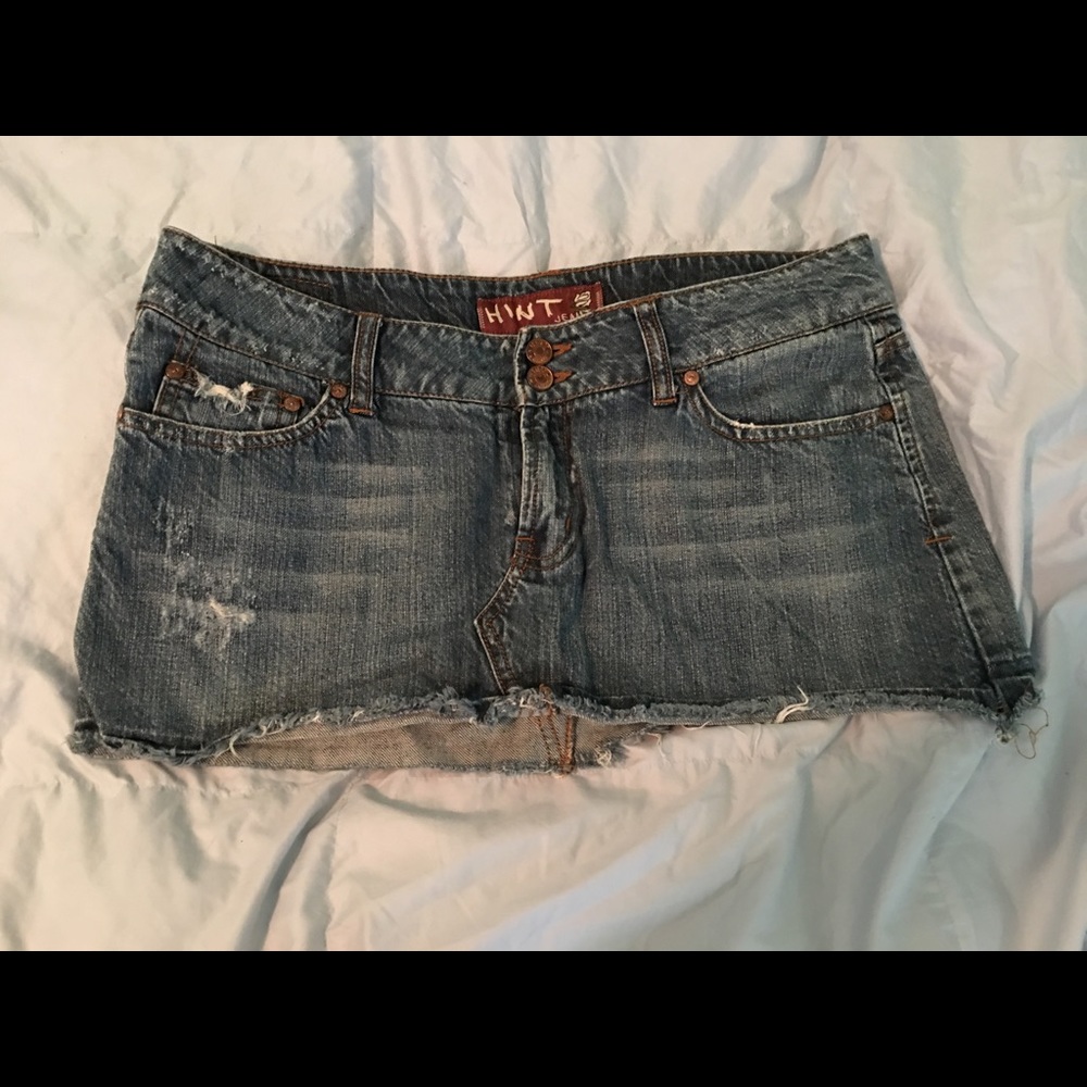Jean skirt