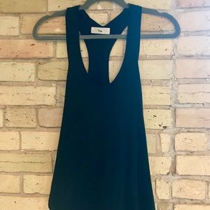 Black Aritzia tunic racetrack tank, NWT