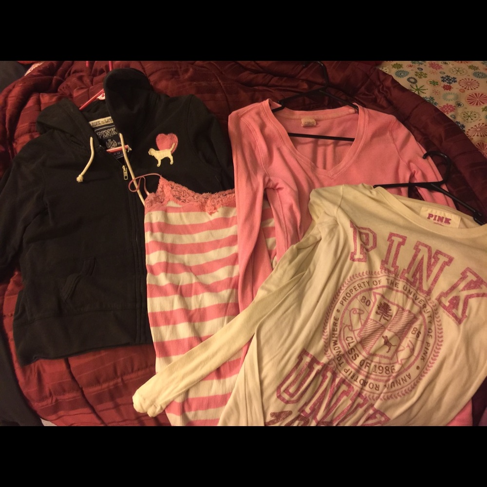 Pink Clothes Bundle. 9 pieces