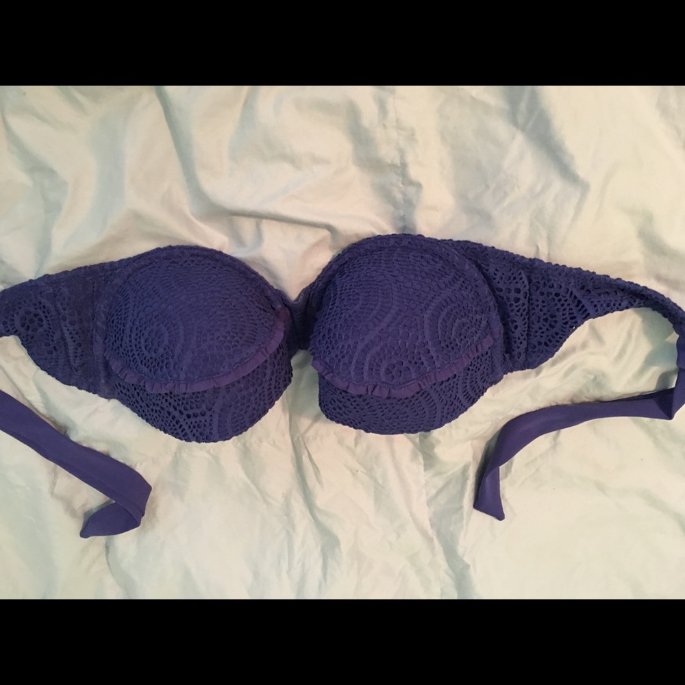 Purple swim top American eagle