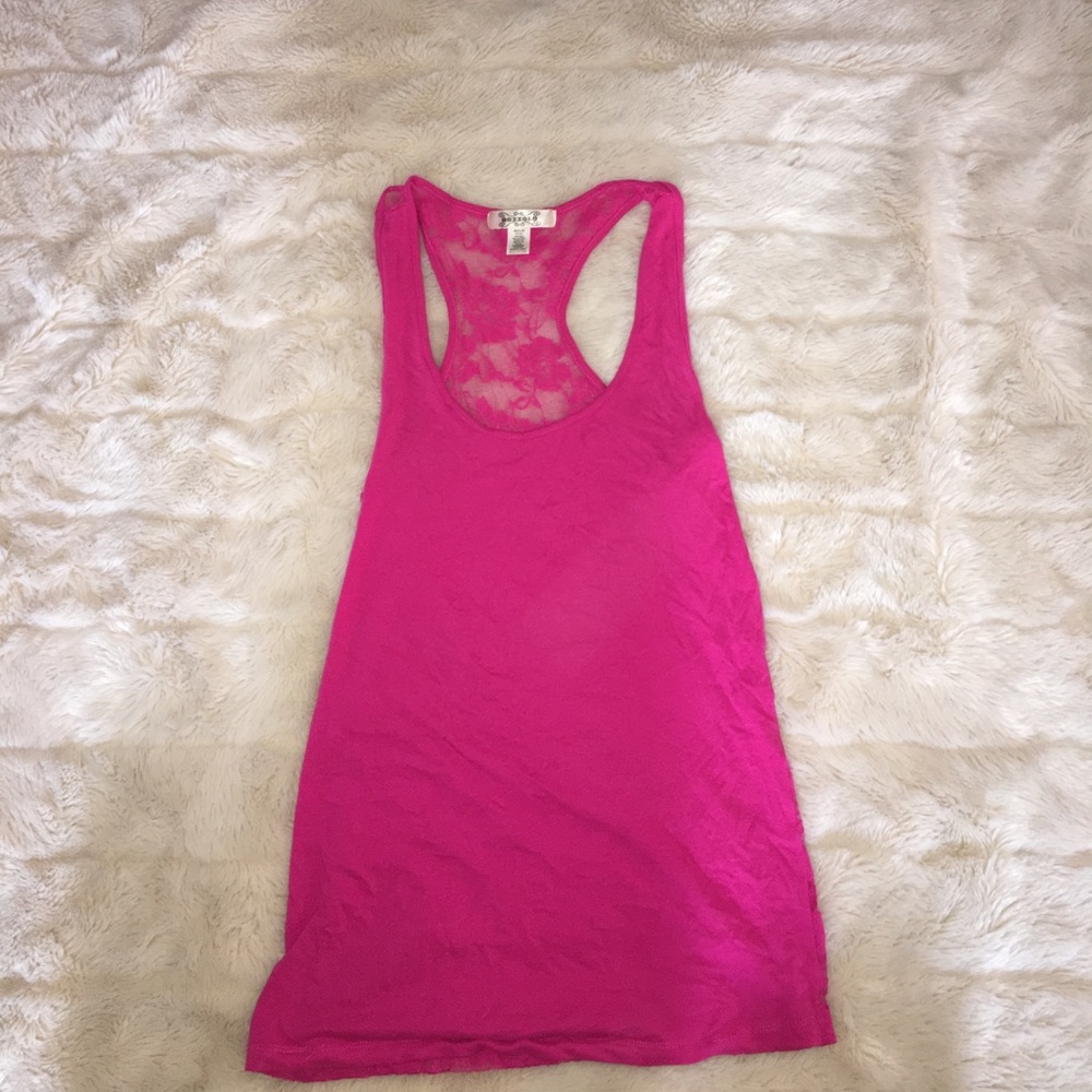 Bozzolo Lace Back Tank