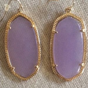 Kendra Scott Lavender Danielle Earrings