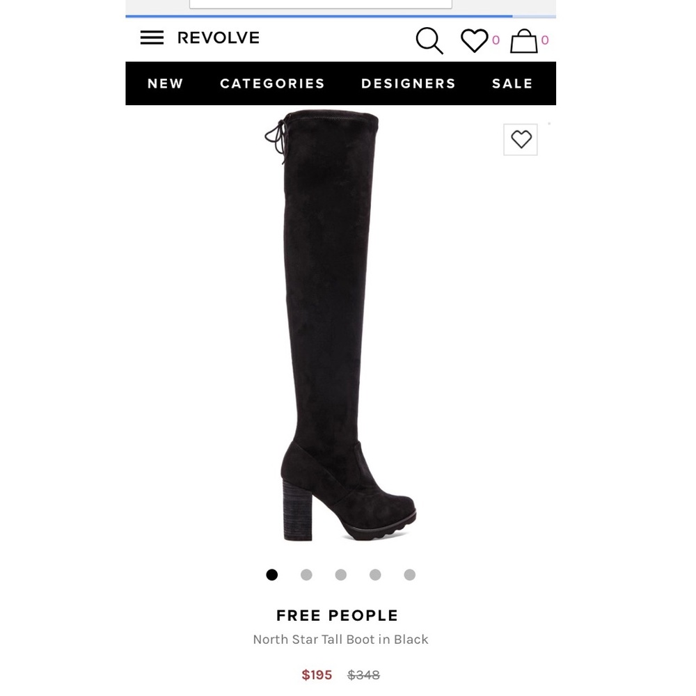 Free People Thigh High Boots